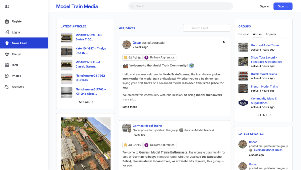 Model Train Forum